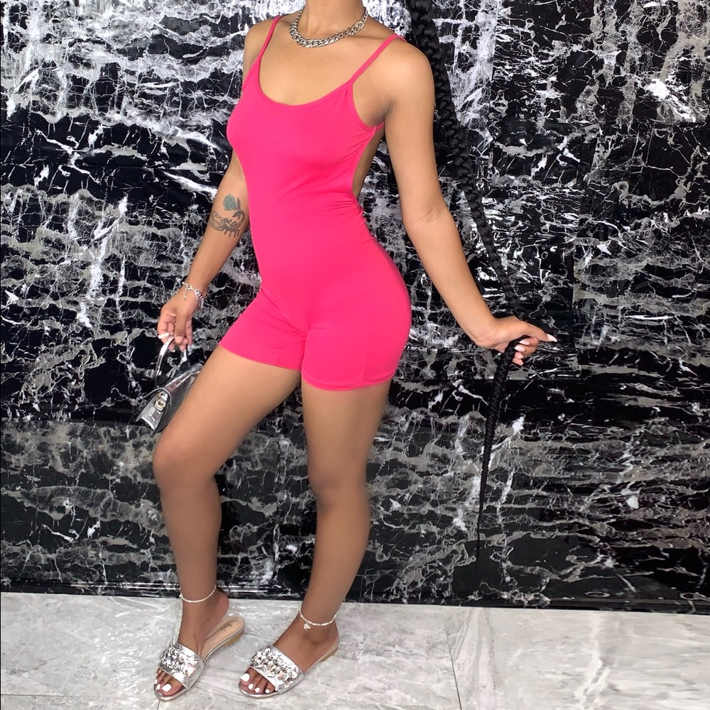 Pink Essential Romper